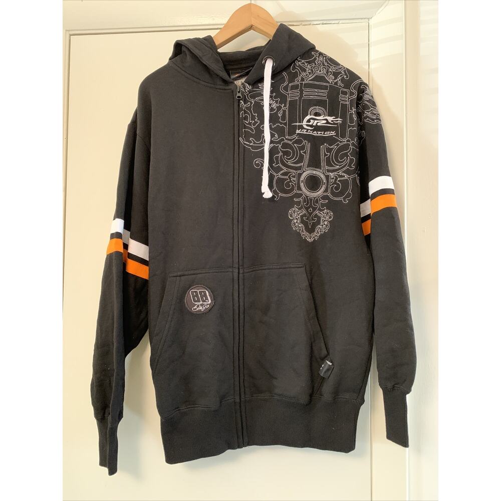 Dale Earnhardt Jr Nation Hoodie Hooded Sweatshirt 88 NASCAR embroidered zip NWT